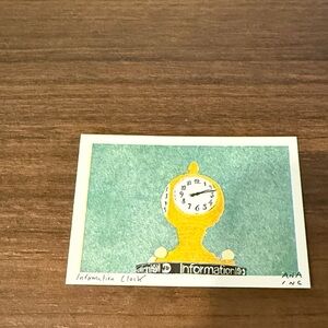 Inciardi Mini Print Grand Central Clock